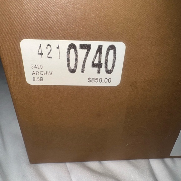 Burberry Beige and White Check Sneakers - Picture 12 of 13